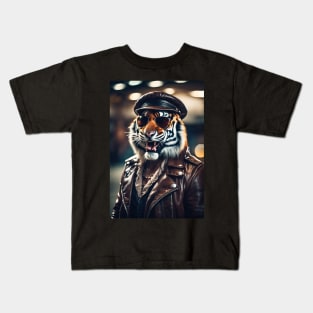 funny tiger Kids T-Shirt